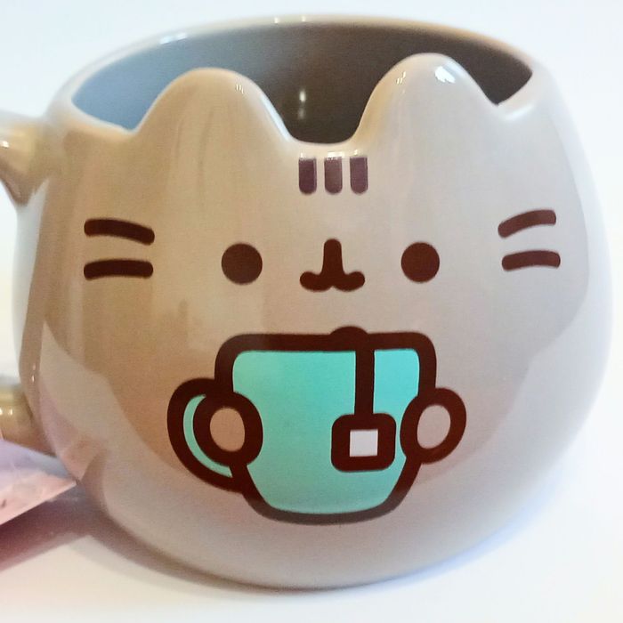 Kubek Pusheen® z herbatą, nowy.