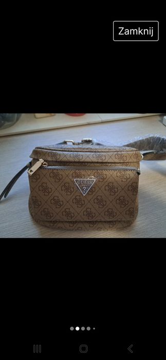 GUESS saszetka nerka torebka na ramię