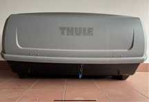 Box  Thule 900  na bagażnik rowerowy na hak