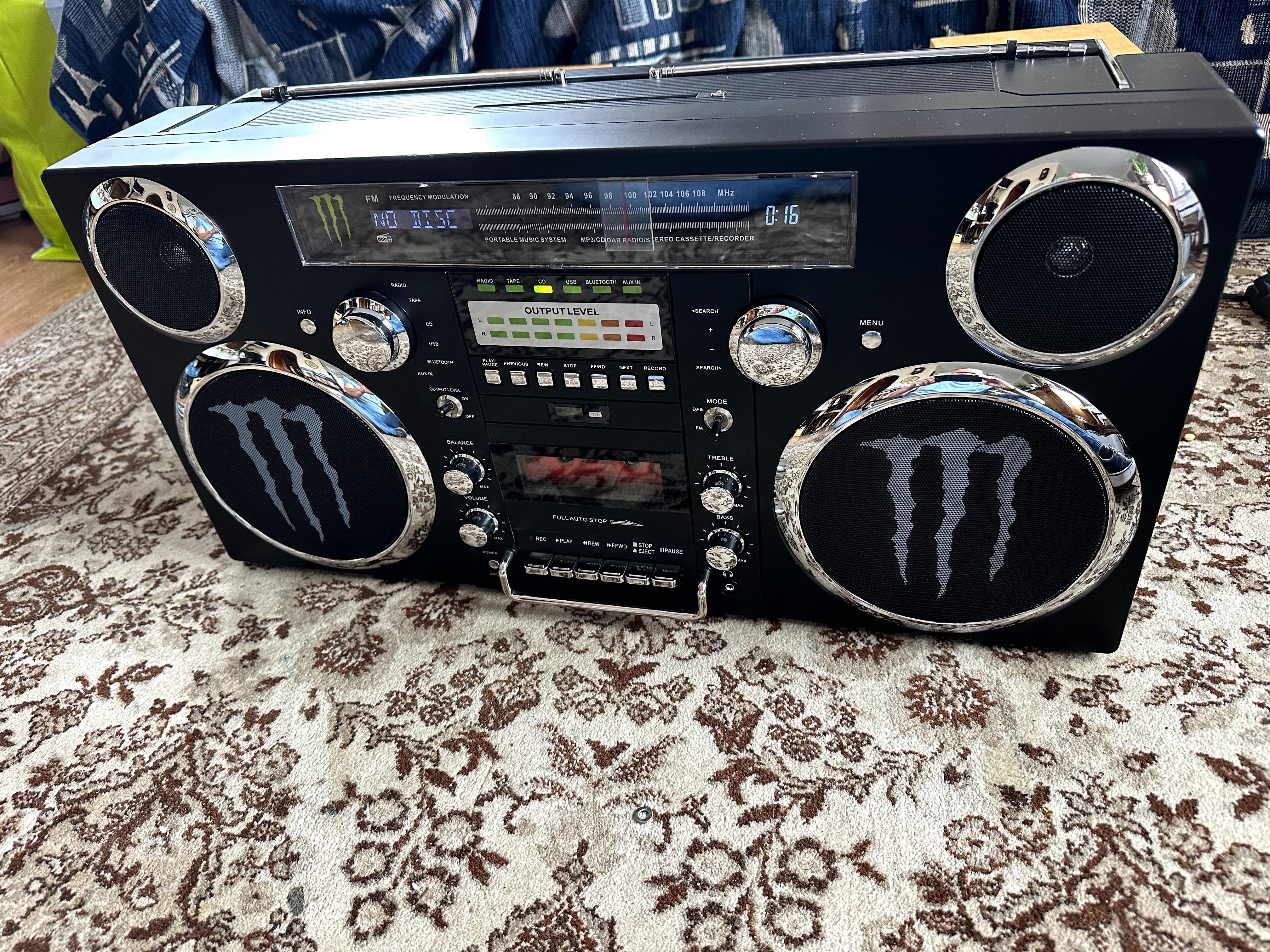 Bomboox  GPO Brooklyn Monster   DAB+/CD Retro -BLUETOOTH -brak dźwięku