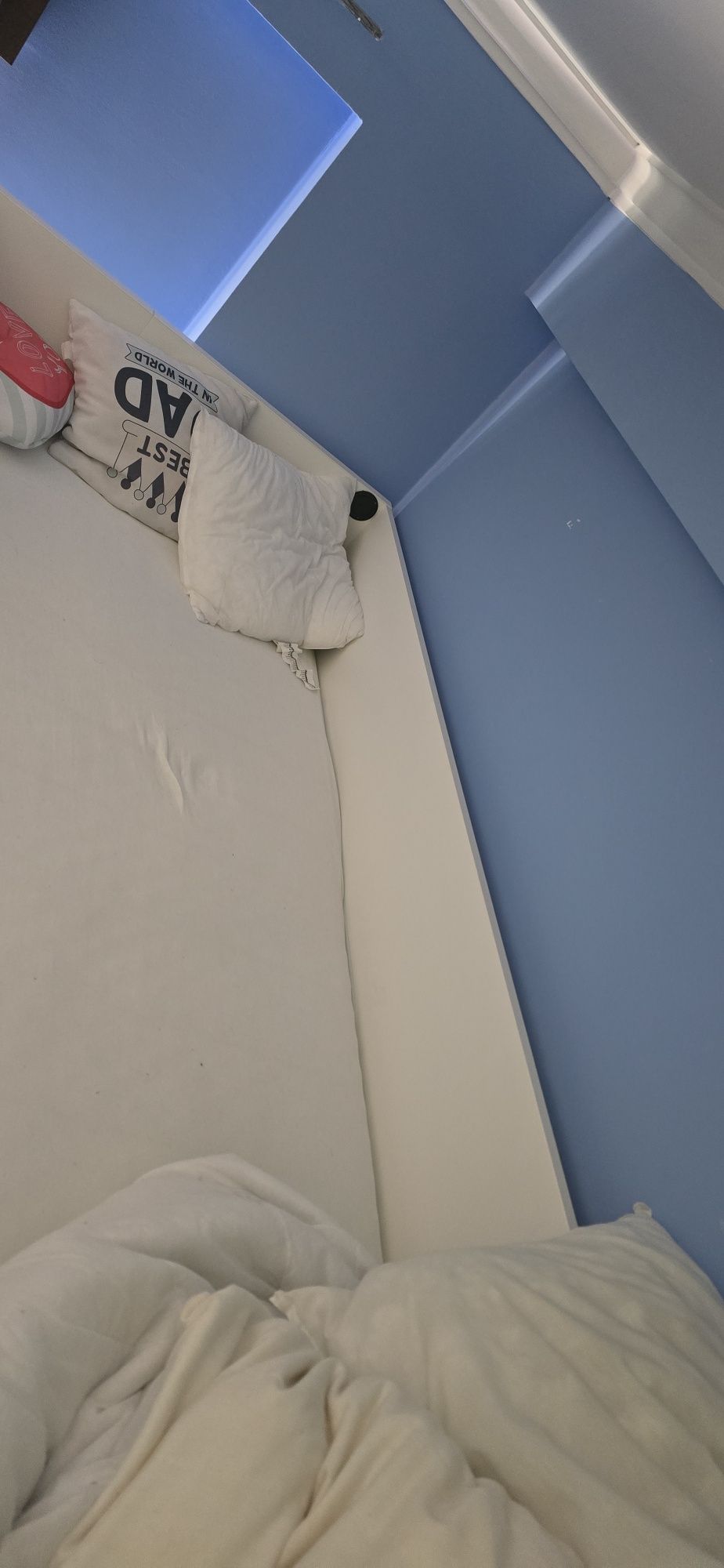 Cama de criança com secretaria