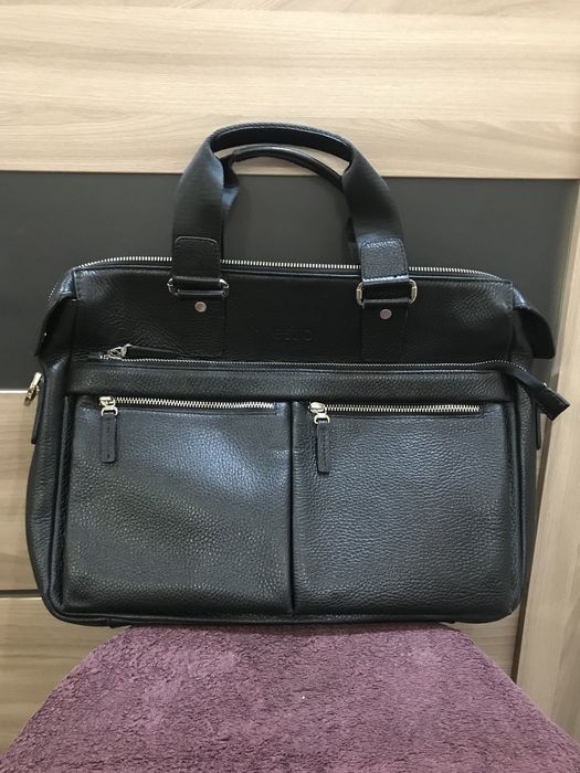 Шкіряний портфель Estro ER00109016