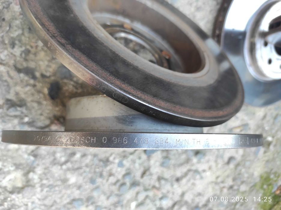 Диски тормозные передние-задние Опель Астра Зафира