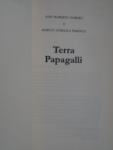Terra Papagalli de José Roberto Torero