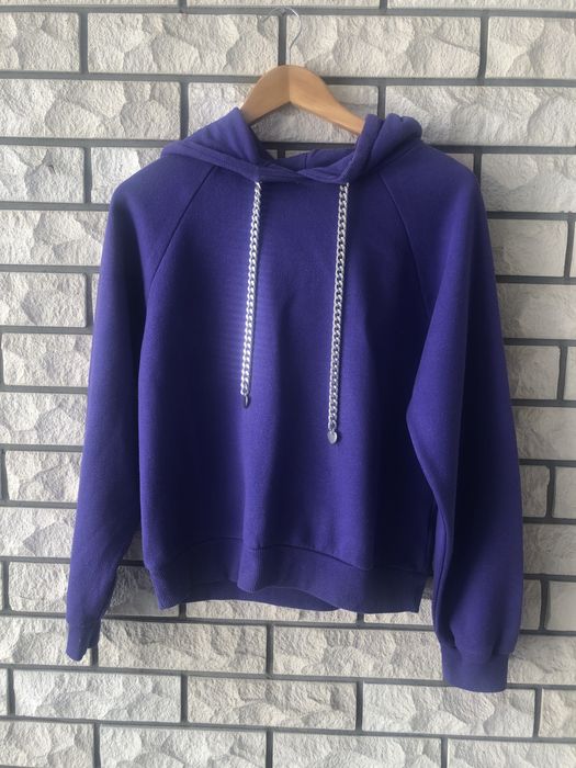 Fioletowa bluzka z kapturem rozm. S New Yorker