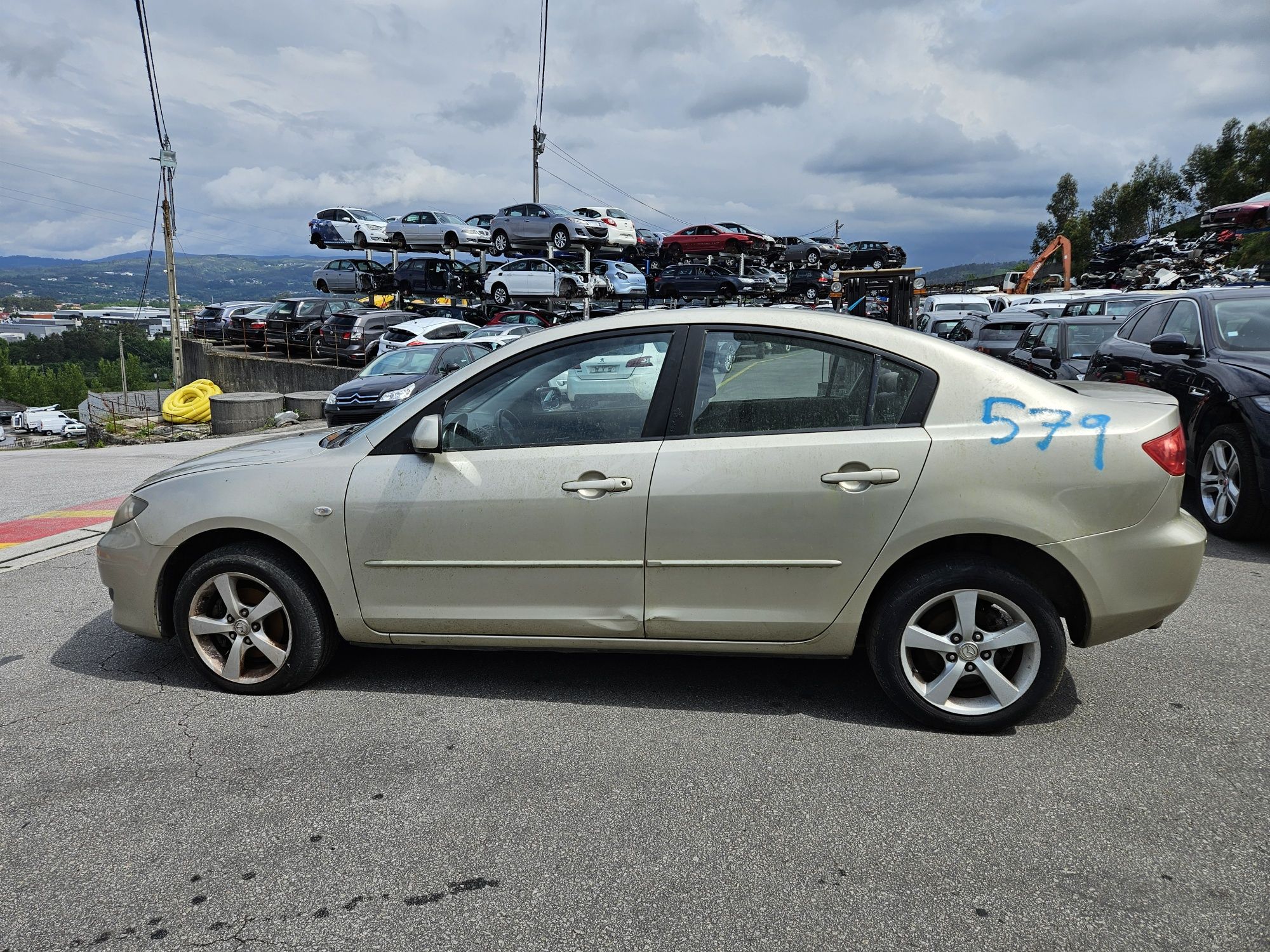 Mazda 3 1.6D de 2005 para peças