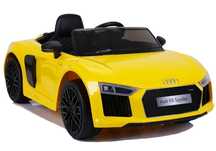 Pojazd Na Akumulator Audi R8 Jj2198 Żółte
