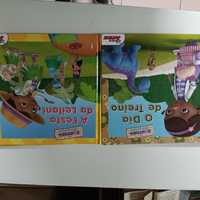 2 livros da Doutora brinquedos n6 e n7