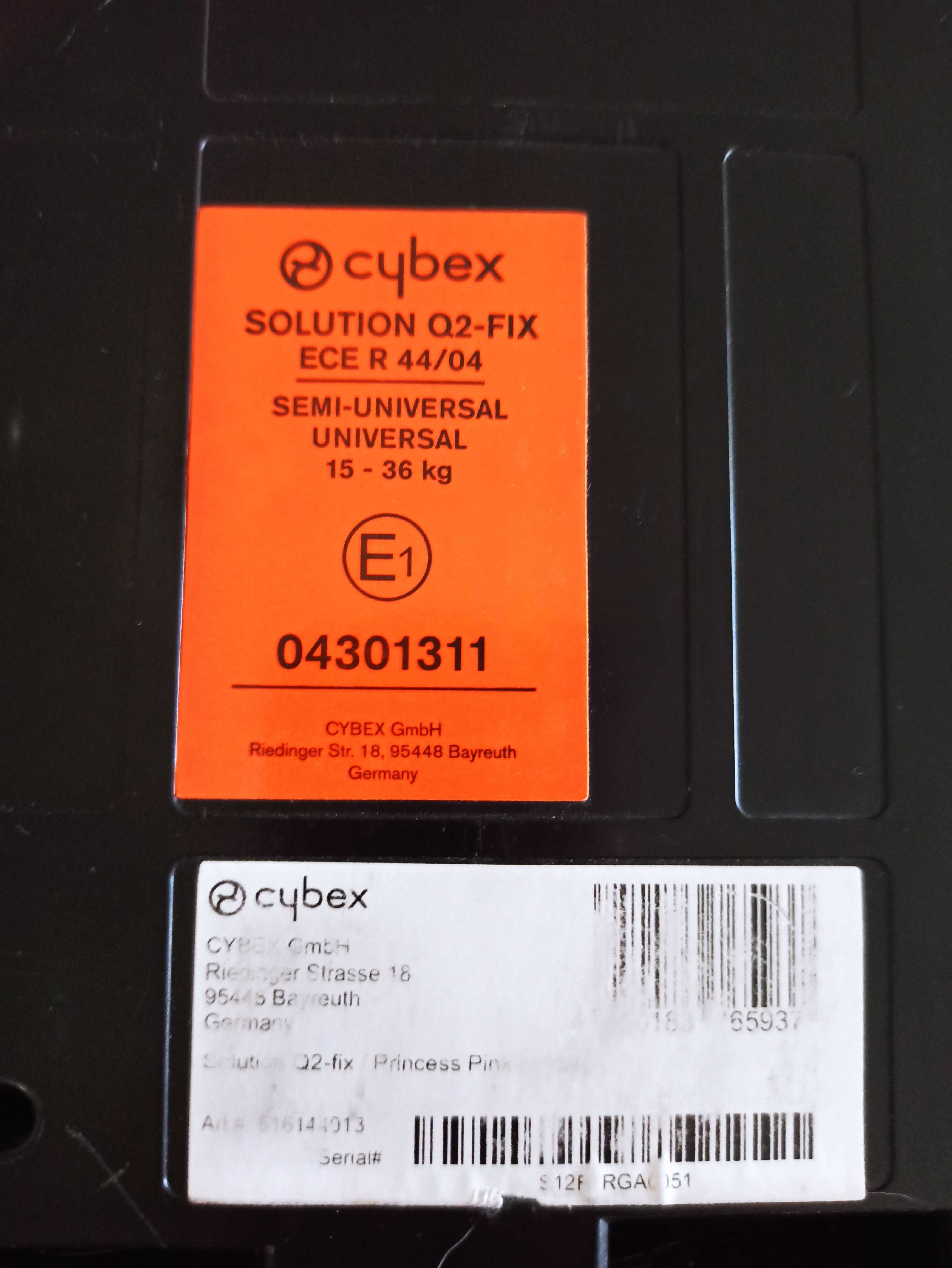 Cadeira Auto Cybex Solution Q2 fix - 2/3