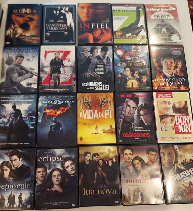 Vendo dvds originais 10=30€