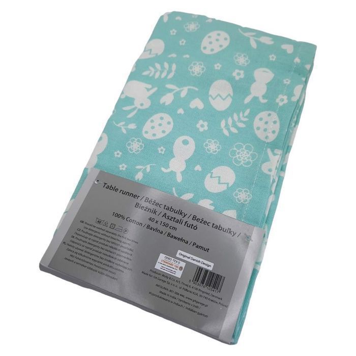 Bieżnik Obrus Ozdobny Bawełniany 40x150 Wielkanoc