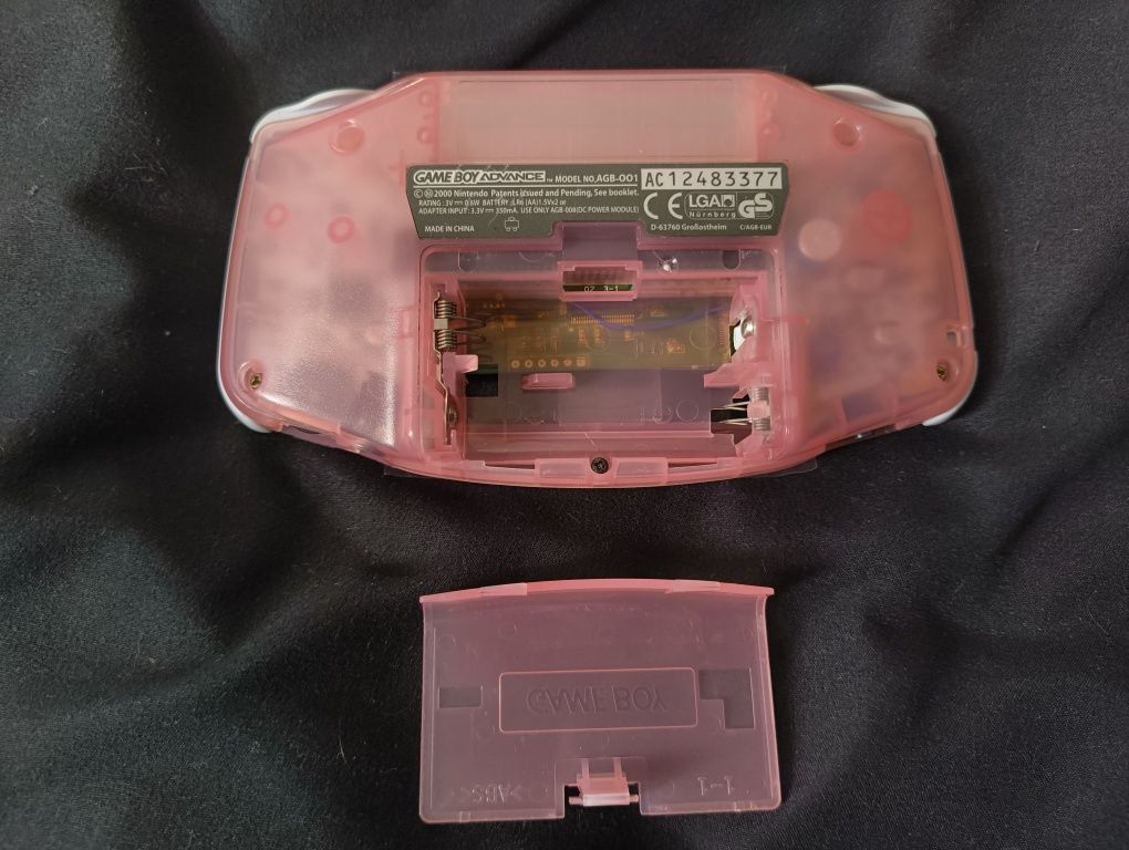 Gameboy Advance IPS + membrany pod przyciskami