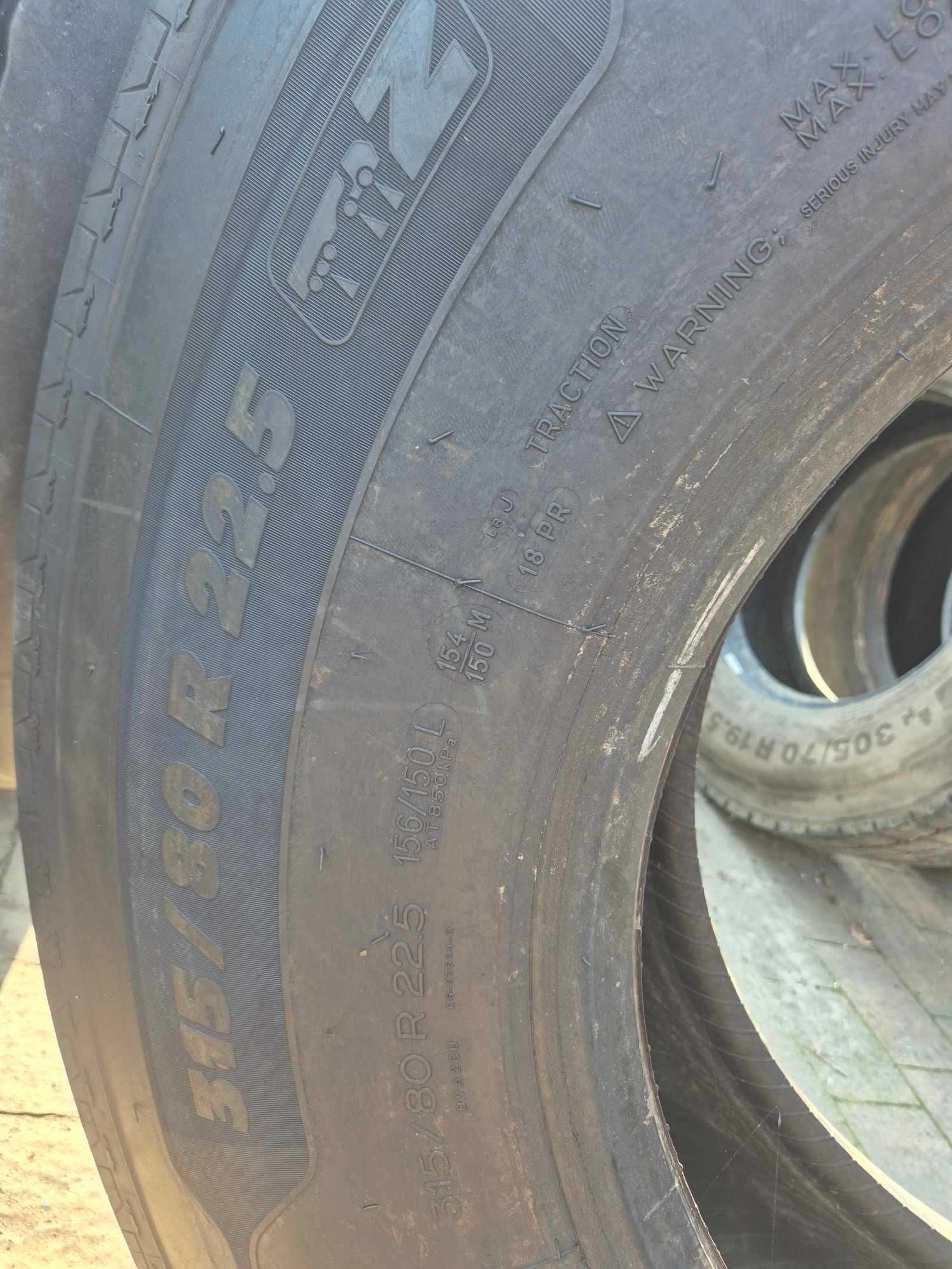 Opona ciężarowa 315/80 r22,5 MICHELIN X MULTI