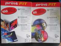 Para Imprimir: 100 capas e 50 etiquetas para CD, na embalagem