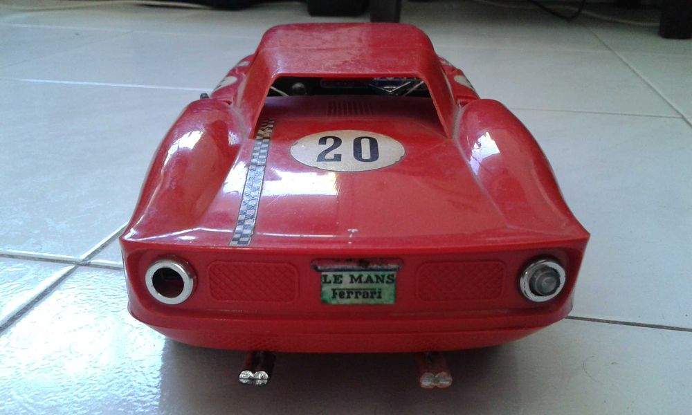 FERRARI Le Mans nº. 20 - 35 cm - VANSA - década de 1960 - Espanha