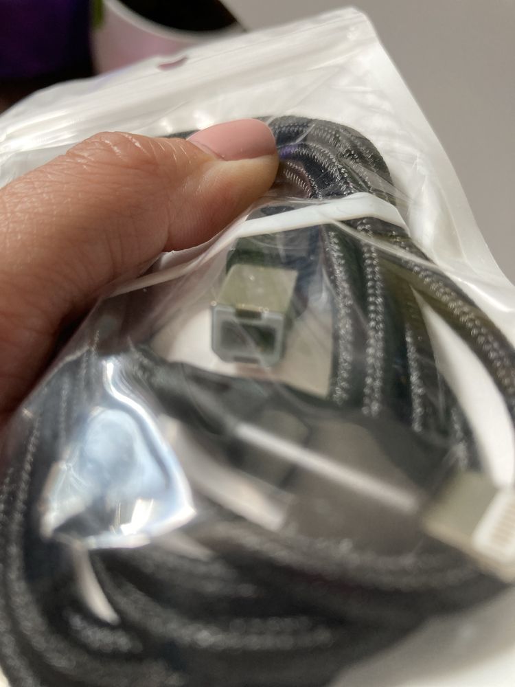 Kabel do drukarki USB TYP B - iphone lightning