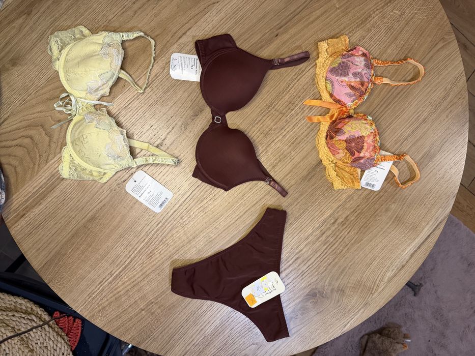 Biustonosz nowy 75A zestaw polskiej firmy Konrad