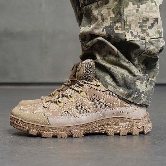 Тактические мужские кроссовки хаки на лето демисезон