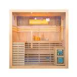 Sauna sucha z piecem 9 KW,wewnętrzna, kamień solny, izolacja, 2x1,8x2m