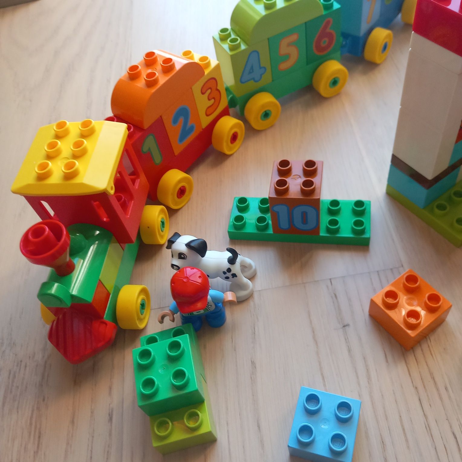 4 zestawy Oryginlane Lego DUPLO 104 elementy, dla 1,5-5 latka