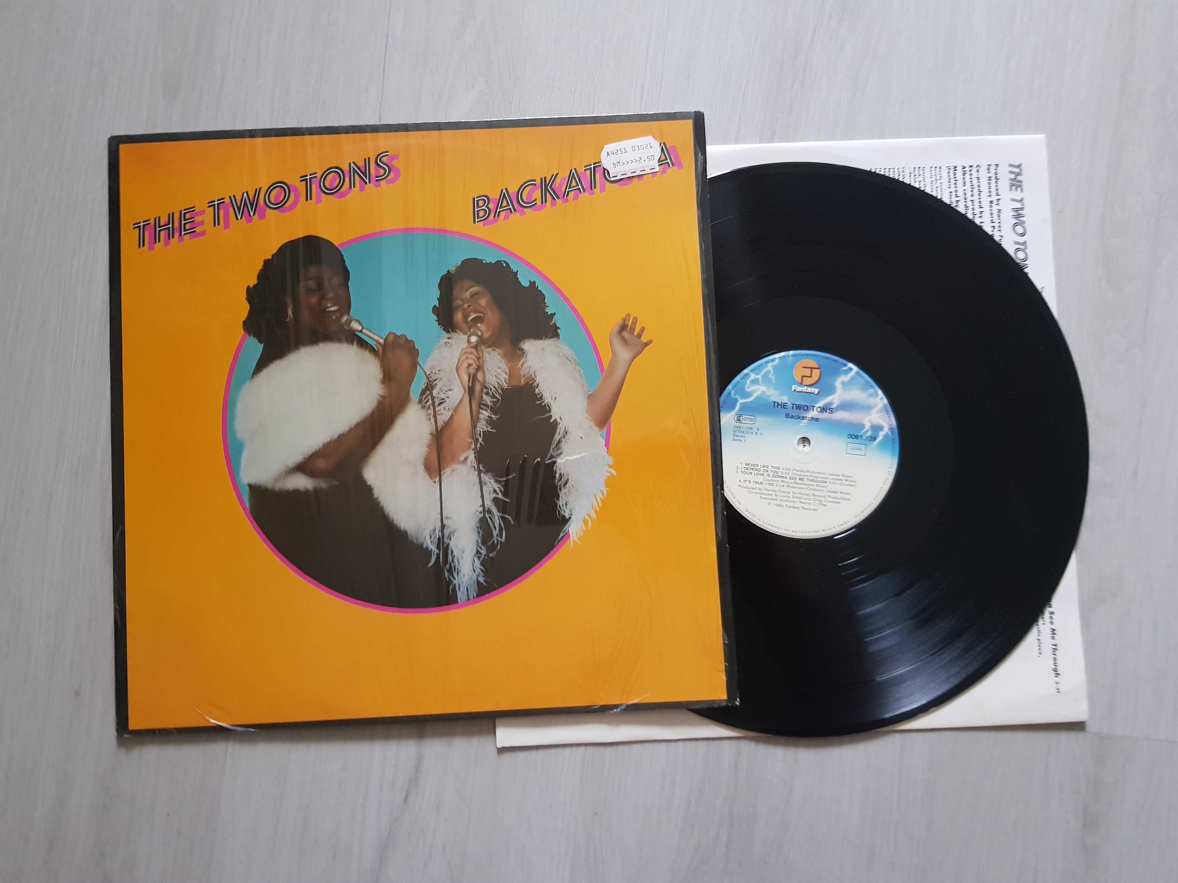 The Two Tons  – Backatcha  LP*3323