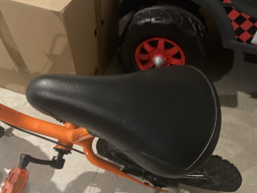 BICICLETA CRIANÇA DECATHLON 500 ROBOT B'TWIN 14" 3-5 ANOS