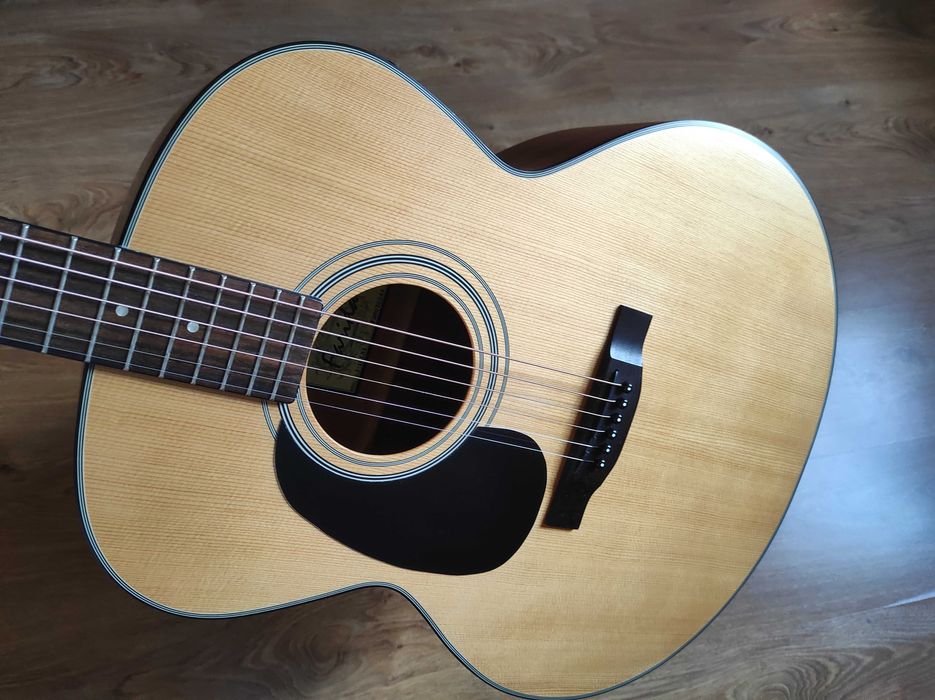 Leworęczna gitara El.-akustyczna Farida J-16 Jumbo - unikat