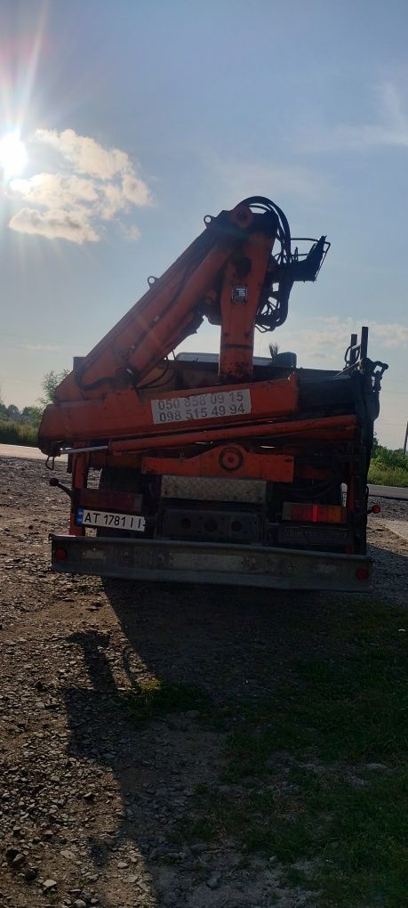 Кран маніпулятор Mercedes Atego 6.3