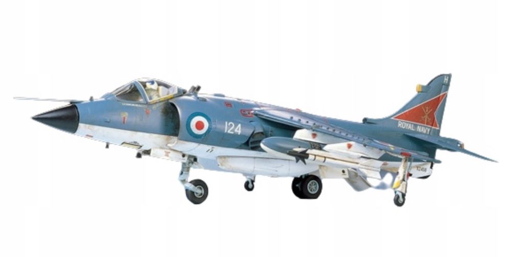Samolot Hawker Siddeley Sea Harrier FRS.1 model 1:48 Tamiya 61026