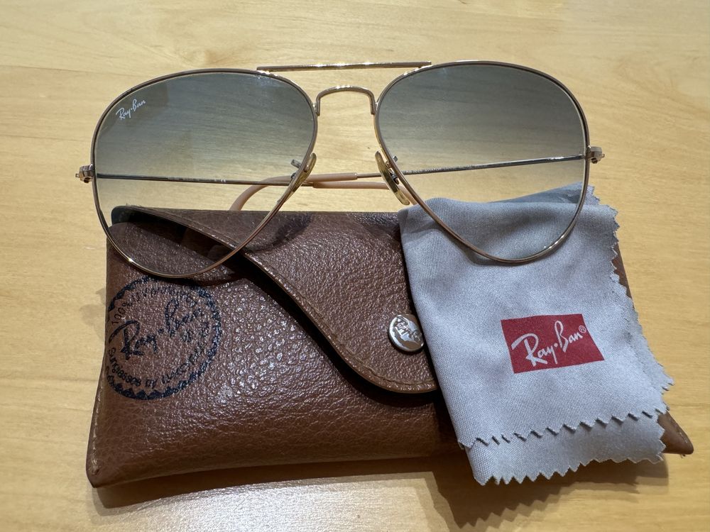 Oculos Ray ban 3025 Aviator large metal