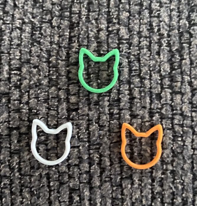 Marcador de Malha Gato Fofo