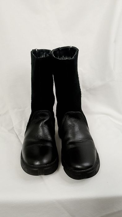 Шкіряні зимові ботінки