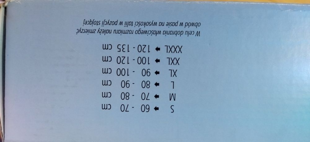 Orteza tułowia. Wysoka sznurówka półsztywna.