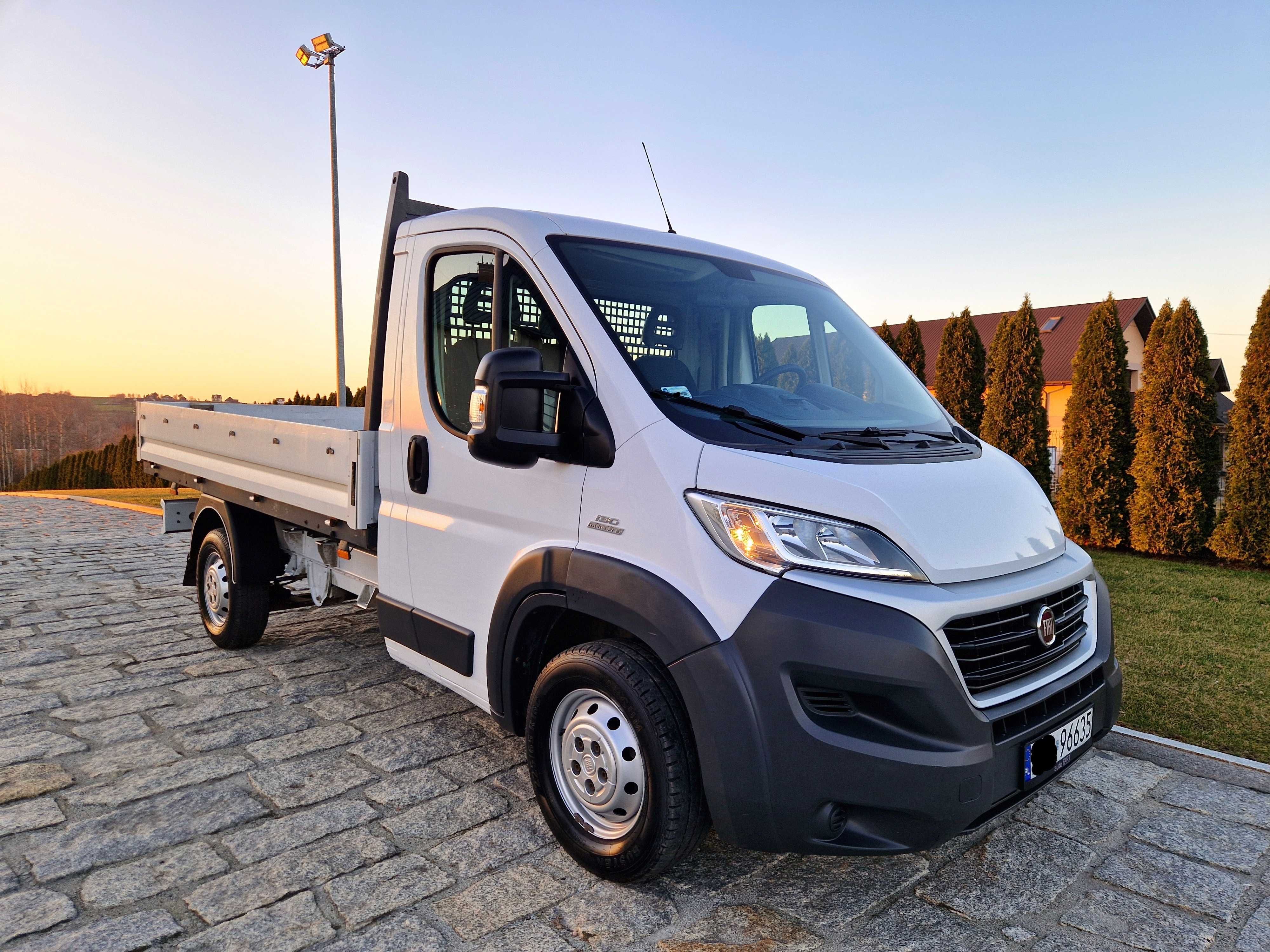 Fiat Ducato Maxi Skrzynia Plandeka Krajowy 1 Wł Klima master F-Vat 23%