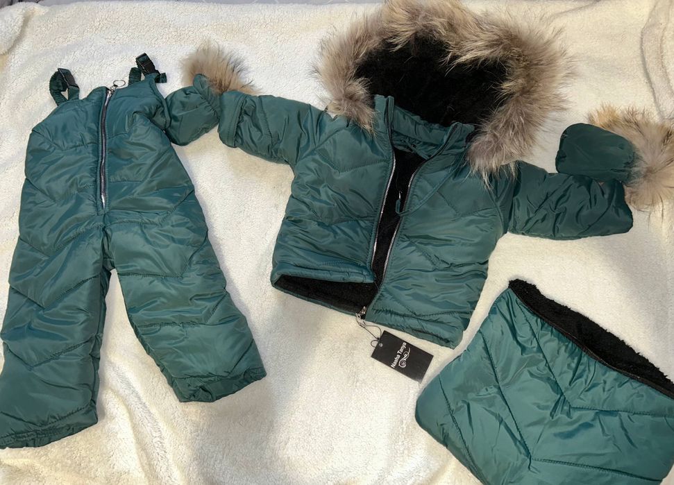 Зимовий дитячий комбінезон-трансформер Зві від 0 до 2 років