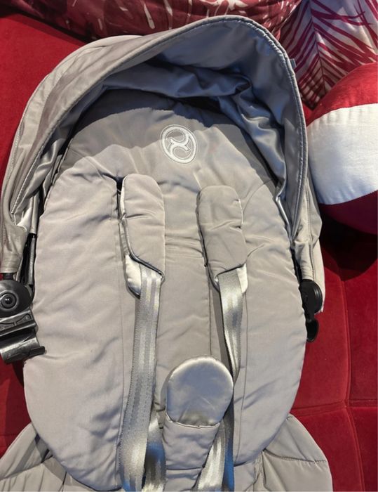 Szara Tapicerka Cybex Priam 4.0
