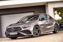 Mercedes-Benz Klasa A * A 220D * 190KM * Pakiet AMG * OPEN SKY * Led * Head Up * Radary *VAT