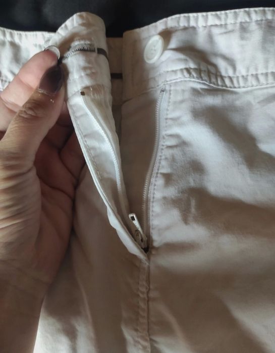 Saia branca verão H&M