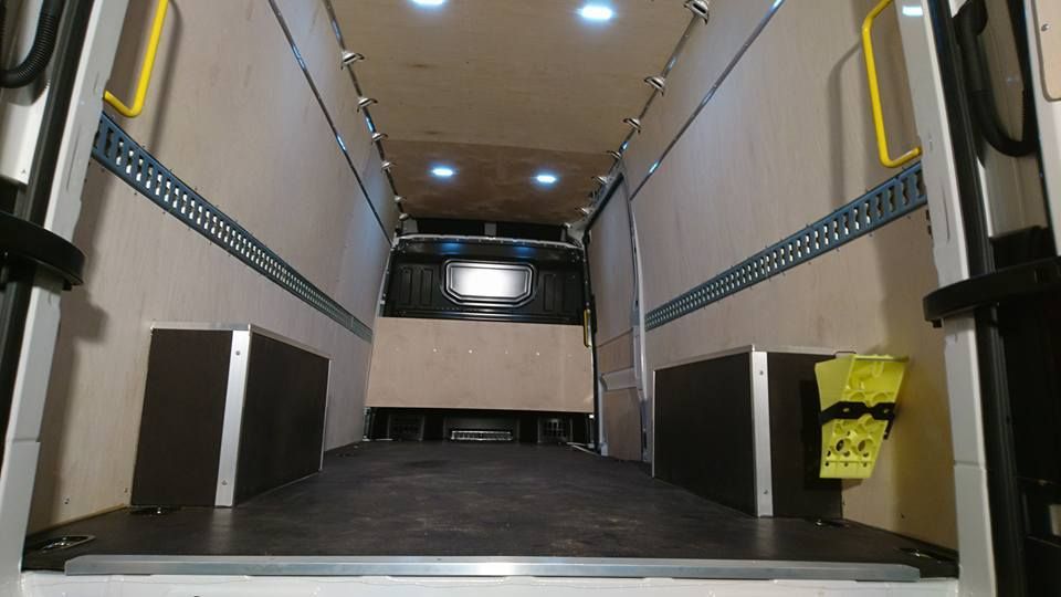 Zabezpieczenie aut dostawczych Volkswagen Crafter L2H2