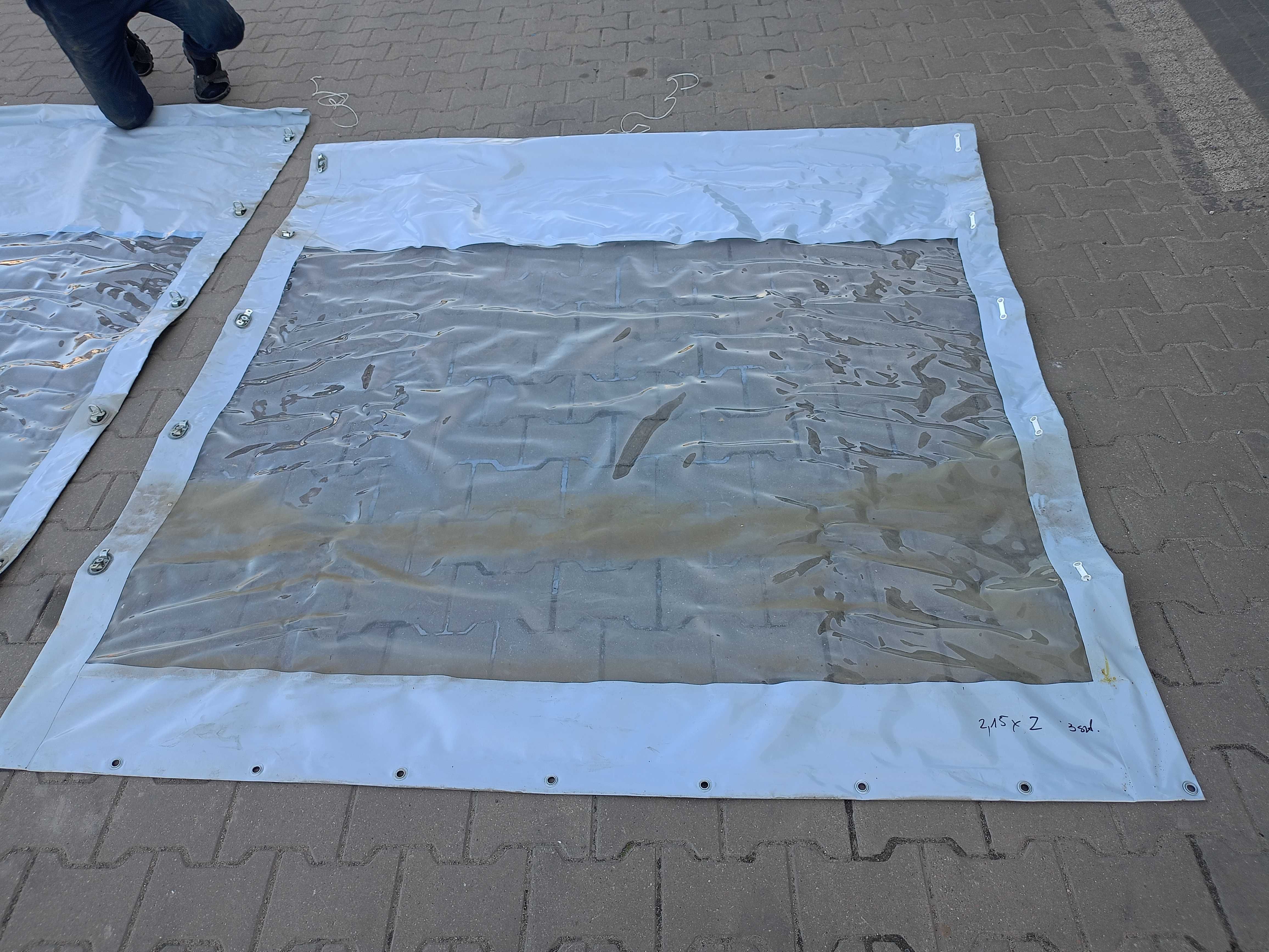 Plandeka zwijana  na altankę kpl z oknem na altanke wiatę inne