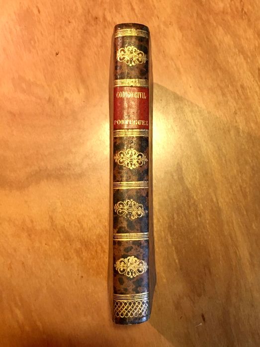 CÓDIGO CIVIL PORTUGEZ 1874 - Porto - rept. alphabetico - regulamentos