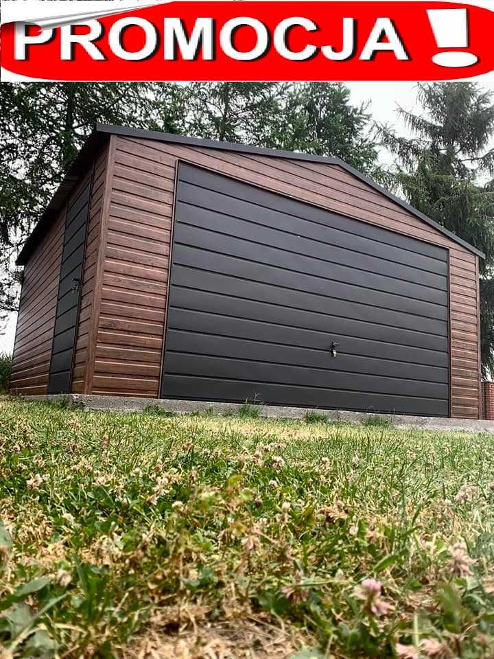 Garaże blaszane,6x5  OKUCIA każdy wymiar PRODUCENT PROMOCJA -5%