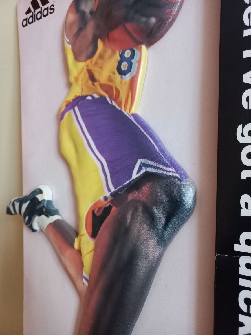 Kobe Bryant witryna sklepowa adidas plakat NBA