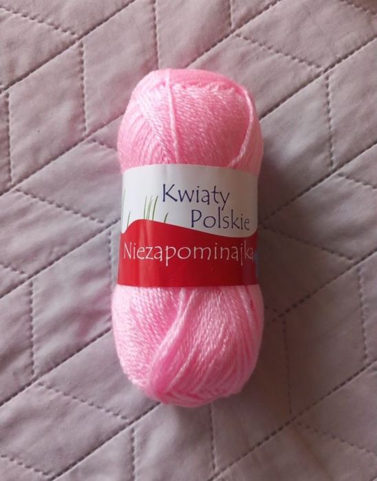 Włóczka akrylowa jasny róż