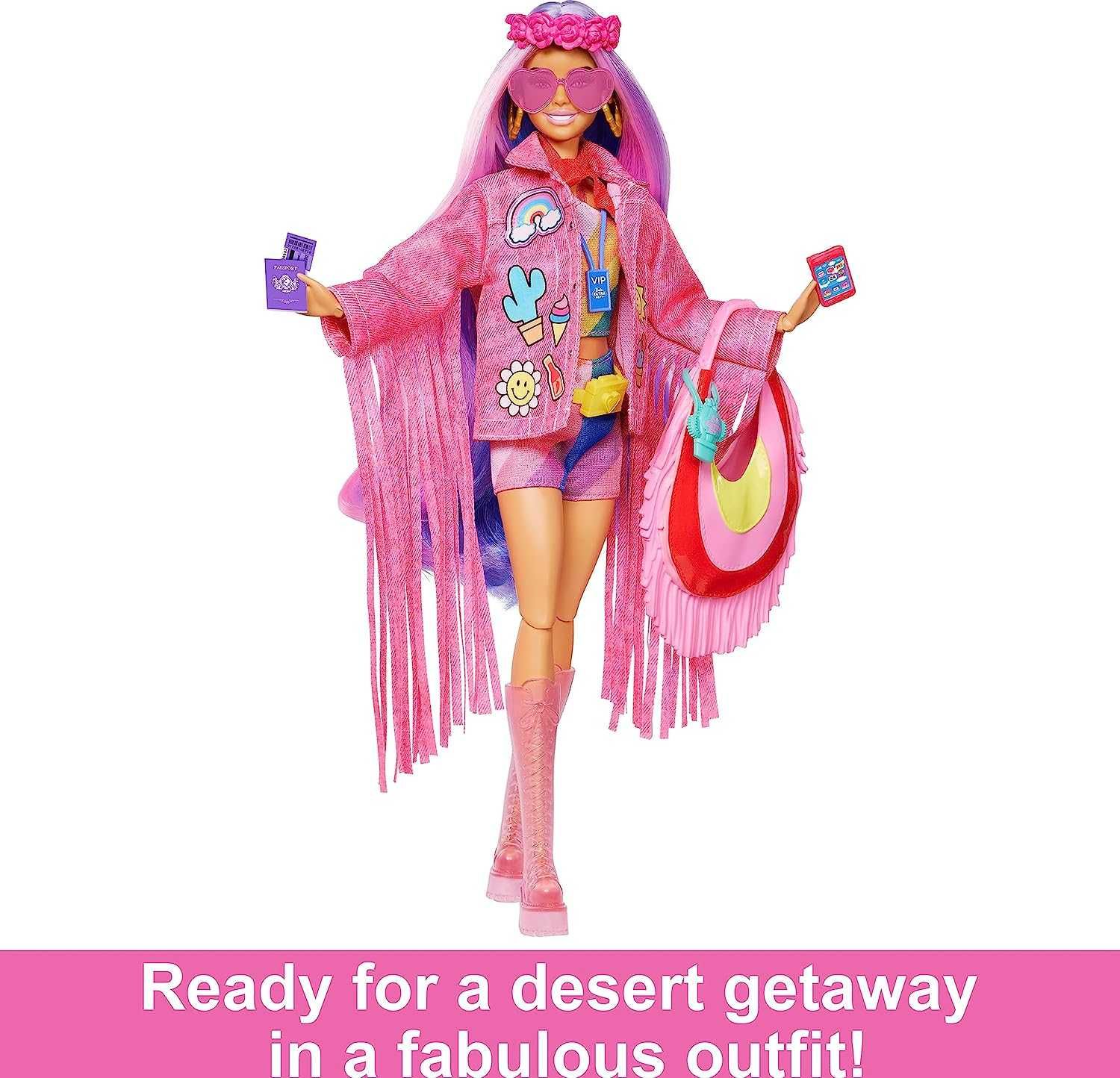 ОРИГИНАЛ! Кукла Барби Экстра Красавица пустыни Barbie Extra Fly