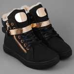 Кроссовки Zanotti черные