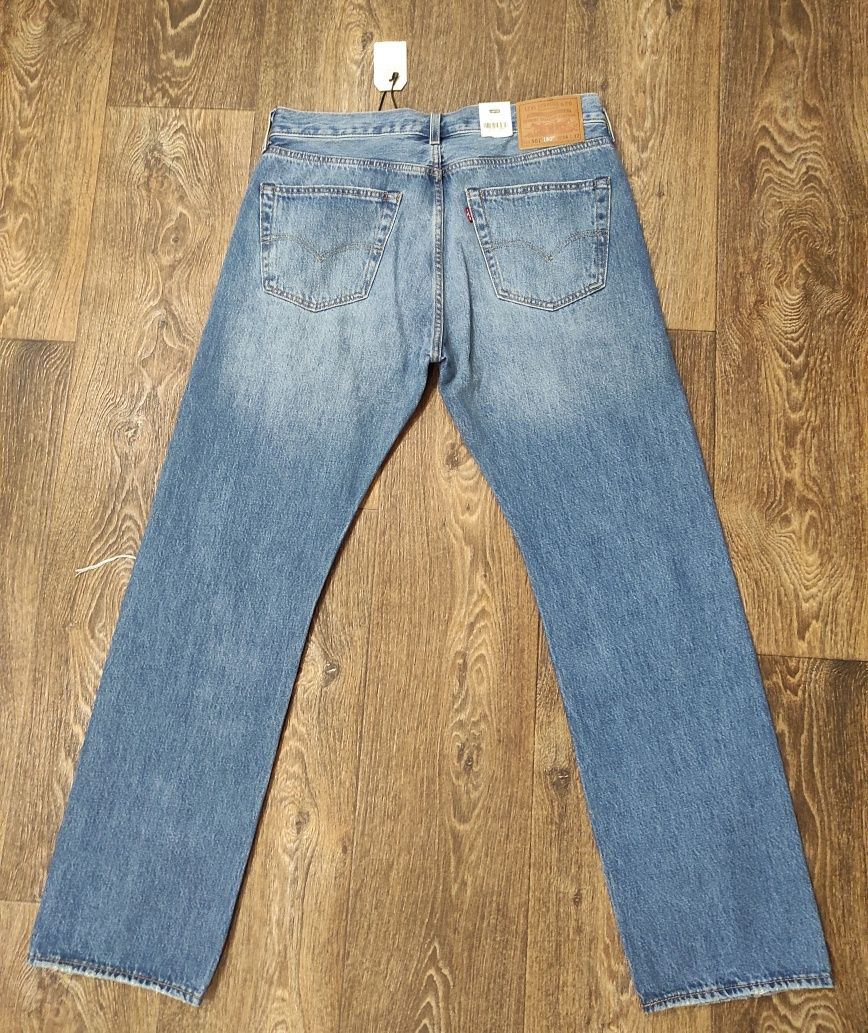 W34L32 Levi's 501 оригінальні чоловічі джинси