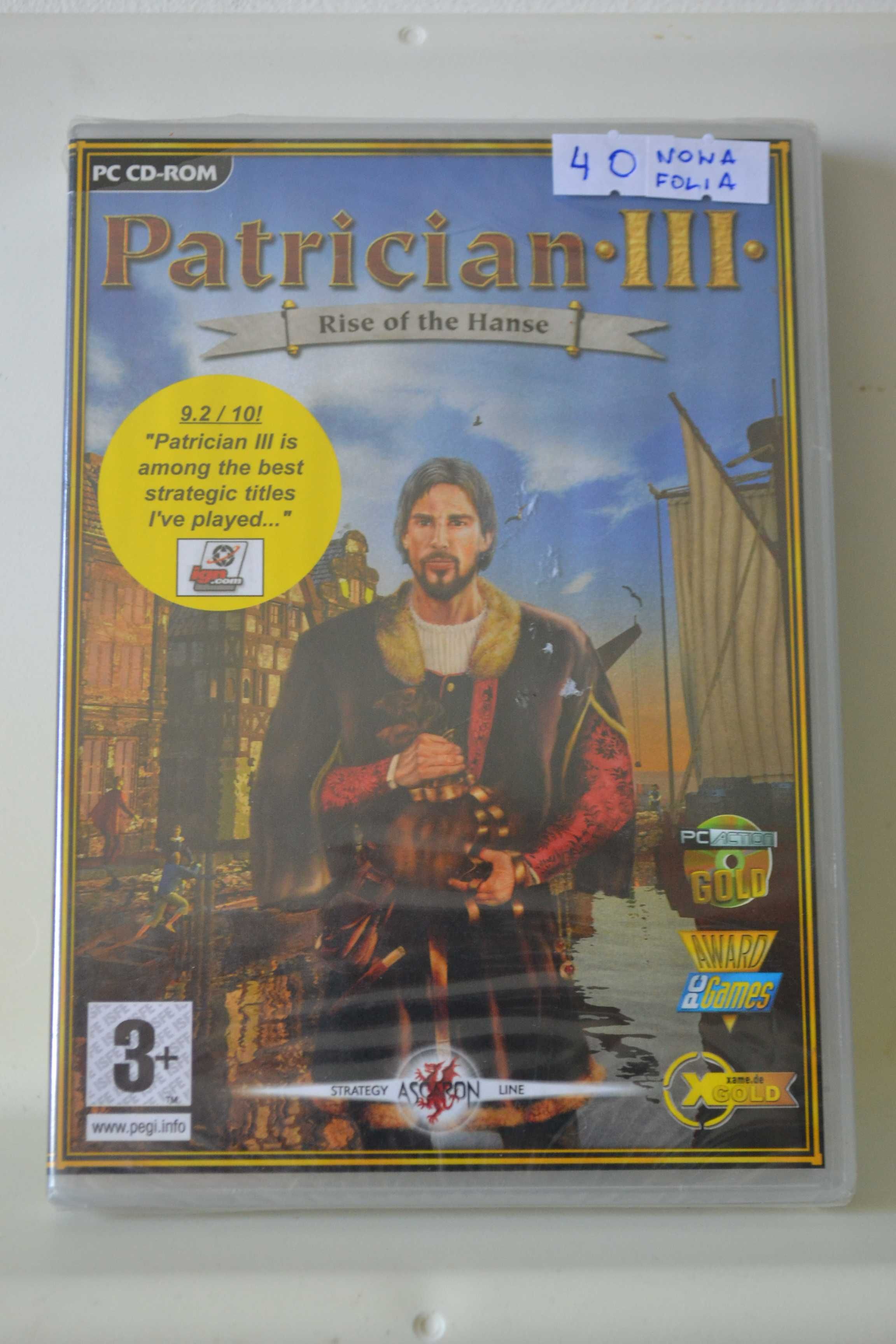 Patrician III Rise of the Hanse PC nowa w folii