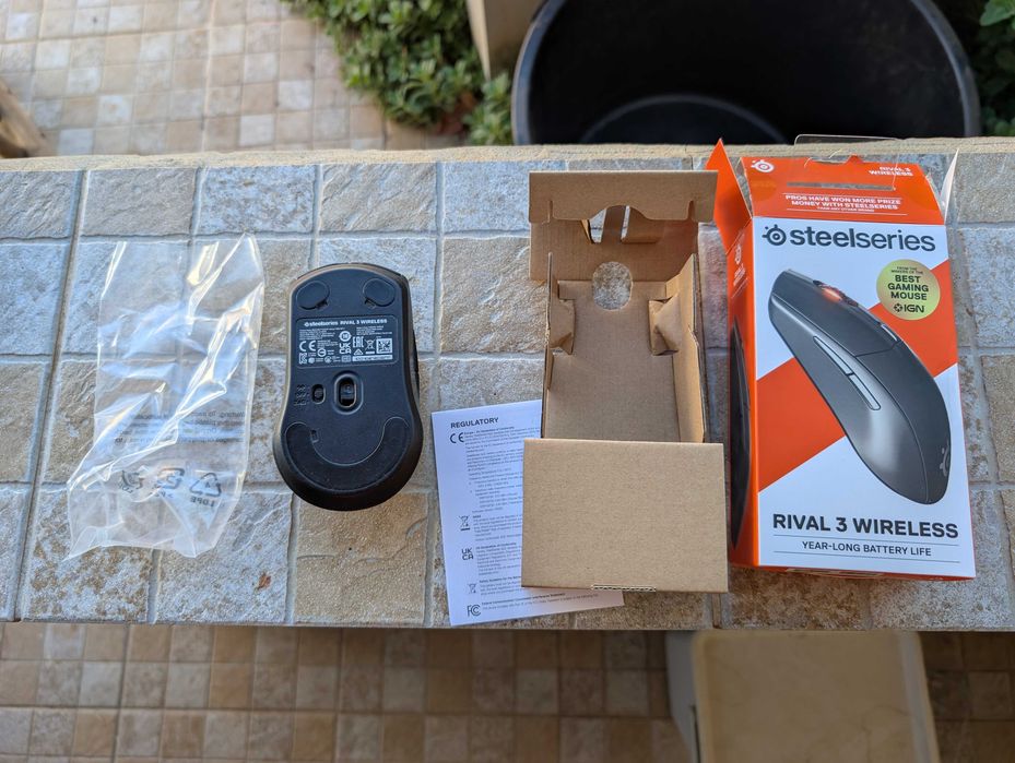 Rato Steelseries Rival 3 Wireless usado