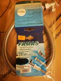 Przewód gazowy elastyczny Famas 75cm